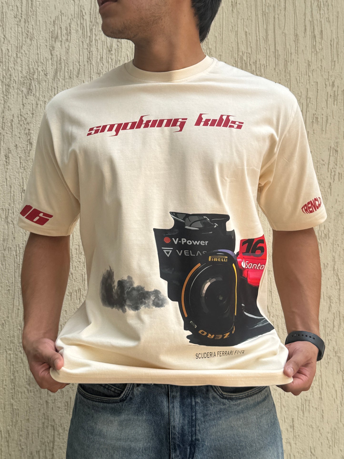 F1 TSHIRT FORMULA ONE RACING T-SHIRT HOT SELLER (OVERSIZED) Charles Leclerc Edition