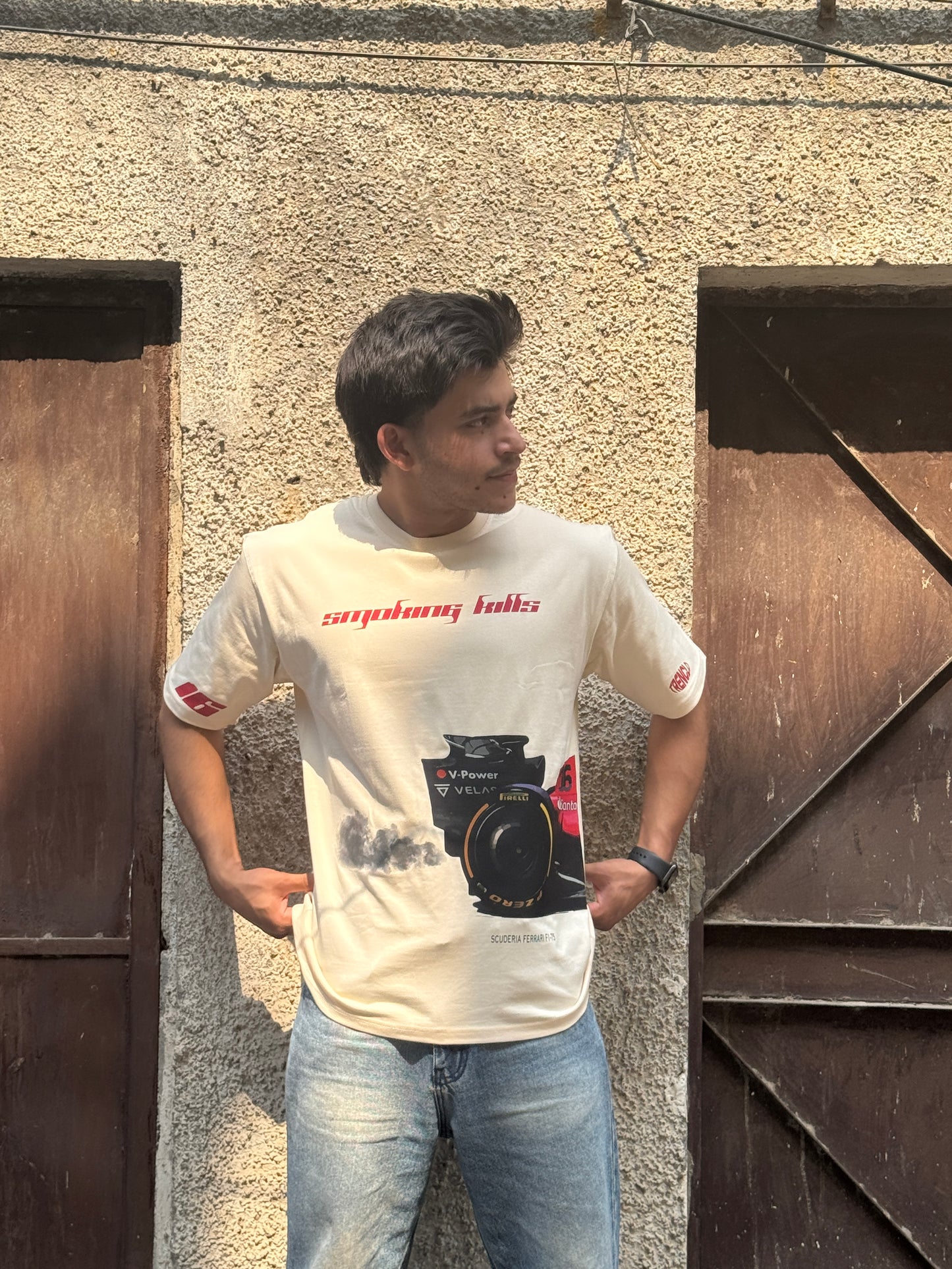F1 TSHIRT FORMULA ONE RACING T-SHIRT HOT SELLER (OVERSIZED) Charles Leclerc Edition