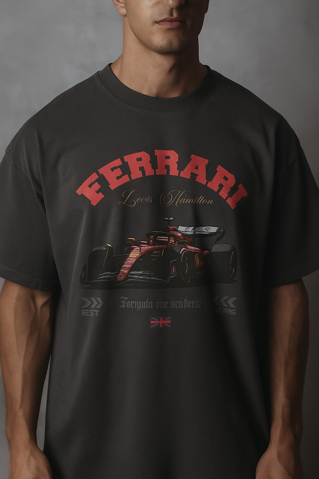 Lewis Hamilton F1 Tshirts | Oversized Fit Unisex Tshirts
