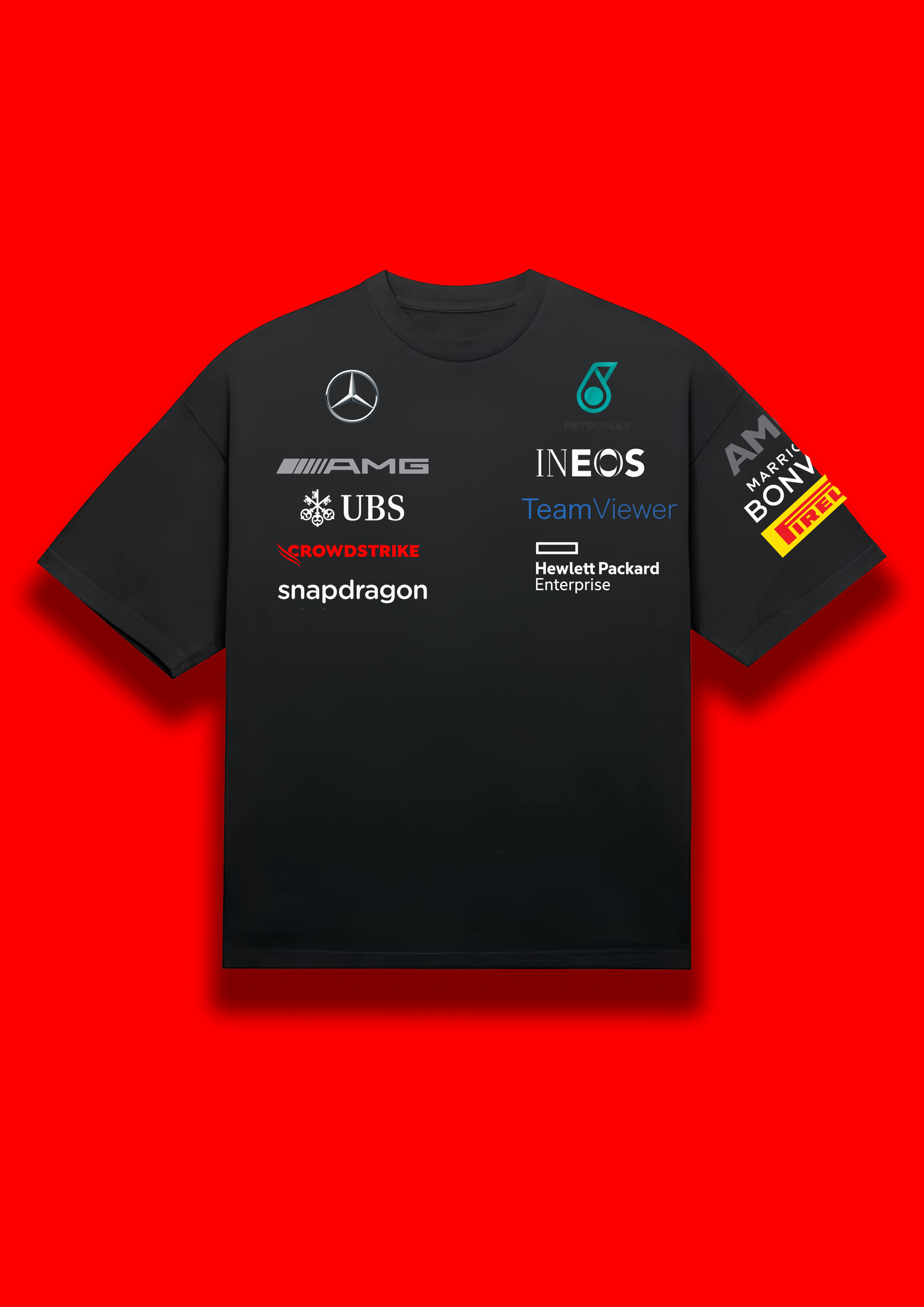 Mercedes f1 Tshirt | Formula One tshirts | Oversized unisex tshirts