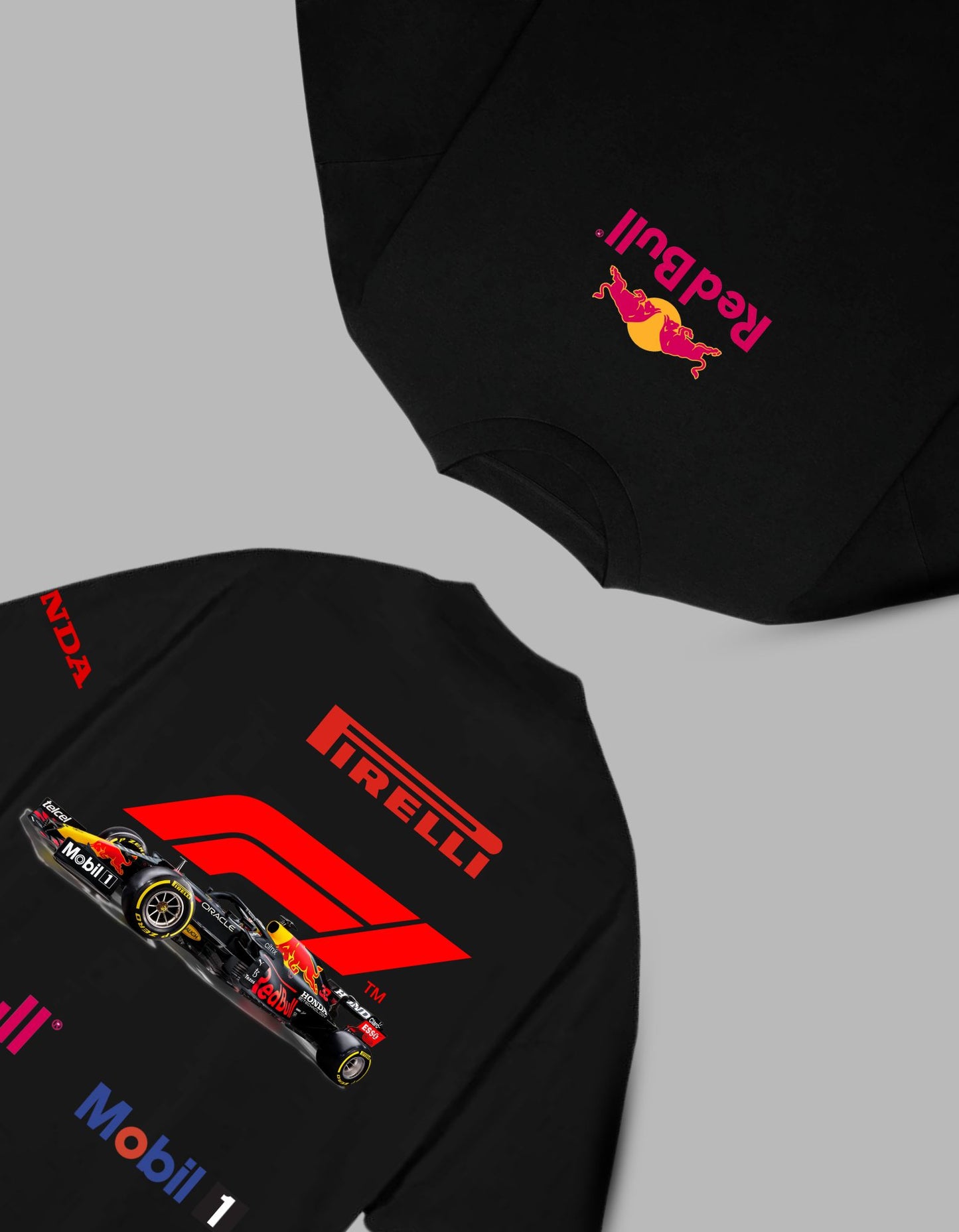 Formula One Tshirts | Oversized F1 Tshirts | Redbull F1 Tshirt