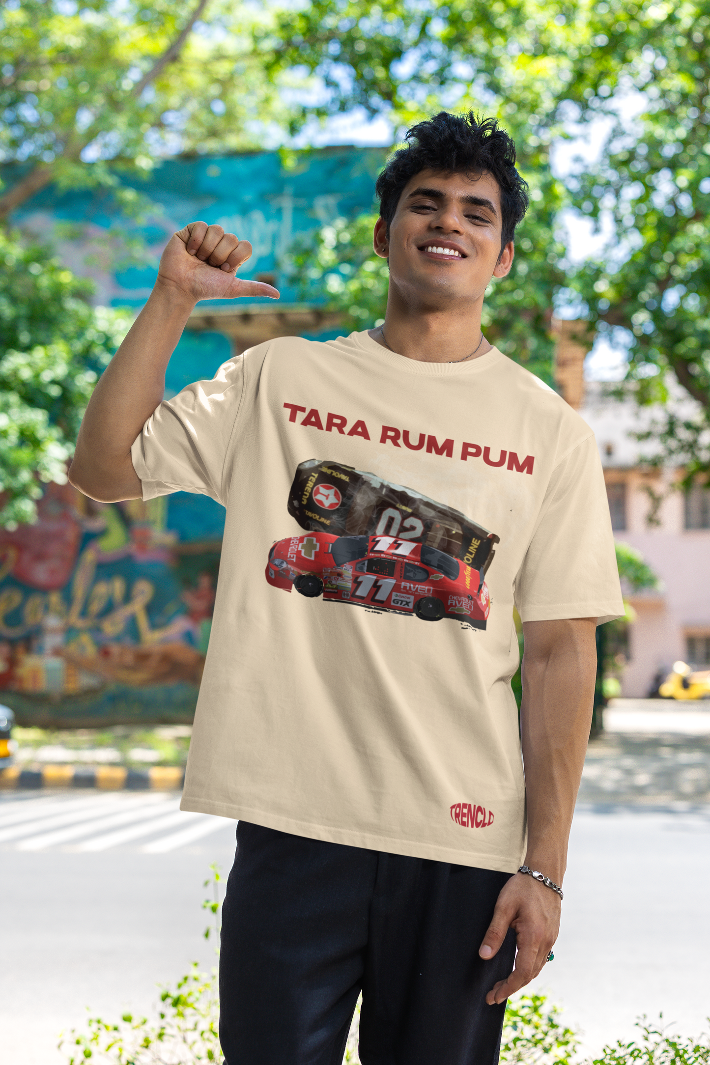 Tara Rum Pum Tshirt | Oversized 90's Movie Tshirt | Unisex Oversized Tshirt