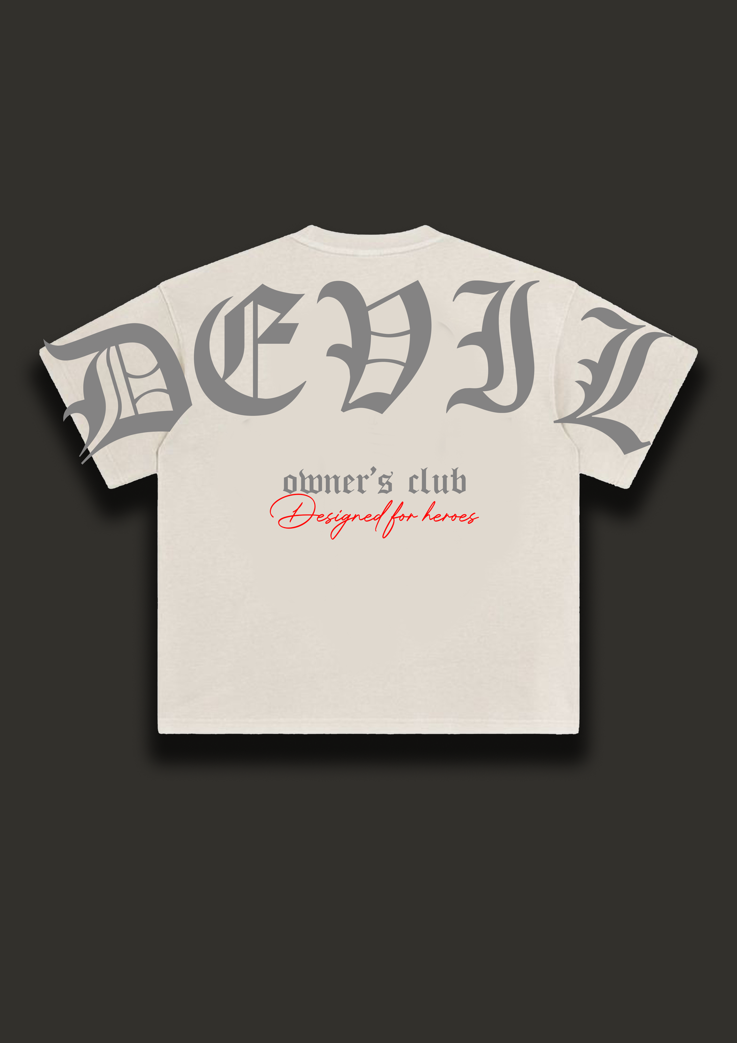Devil Drop Shoulder Tshirts | Oversized Tshirts | Trending Unisex Tshirts
