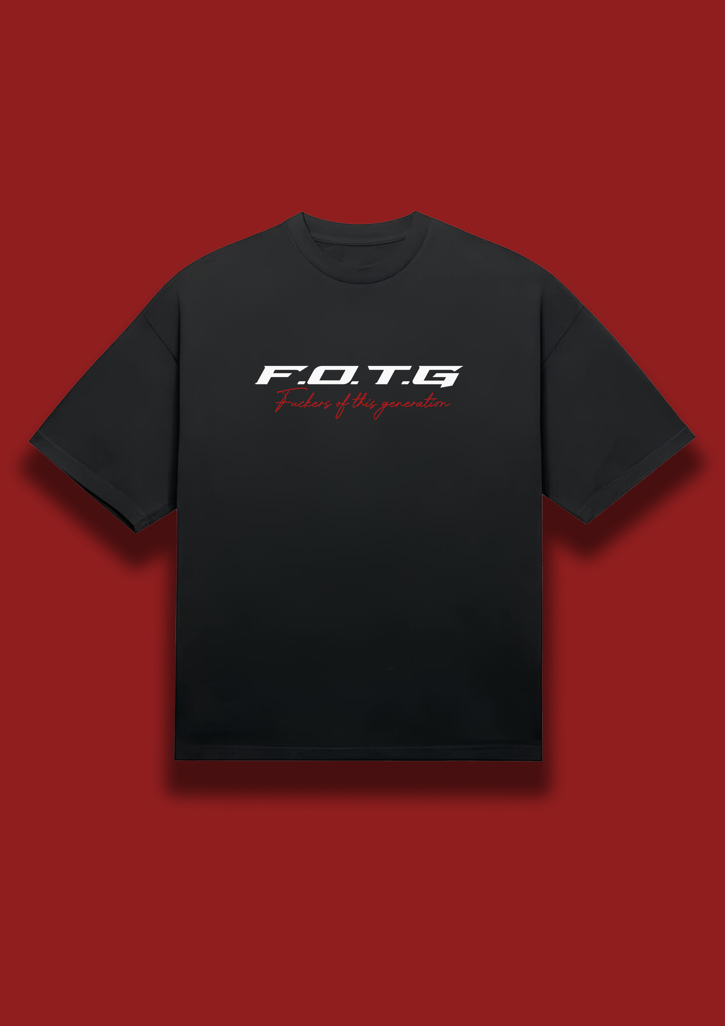 F.O.T.G Tshirt | Oversized Graphic Tshirt | 240 Gsm Premium Quality