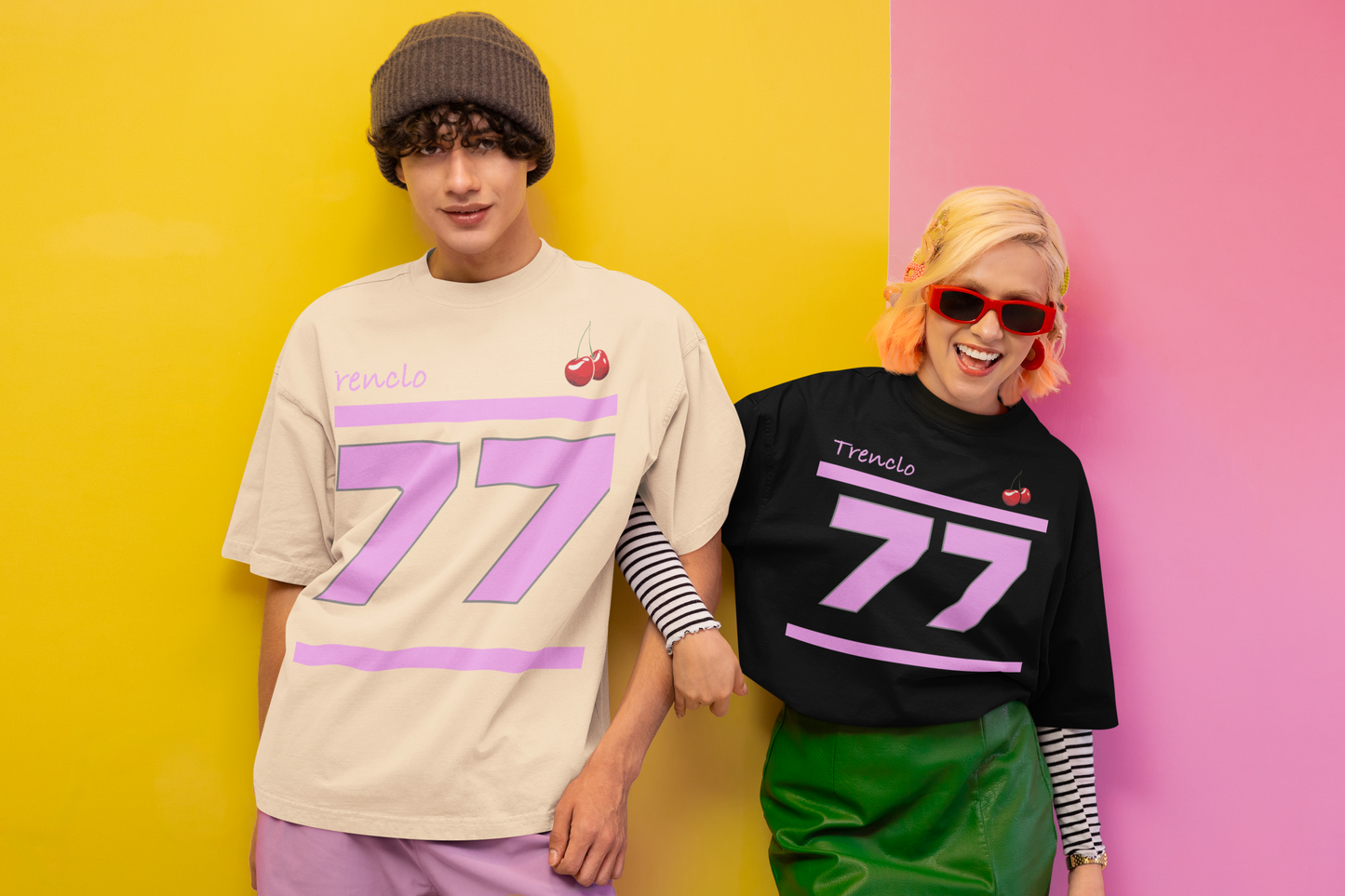 Jersey Tshirts For Women | Oversized Fit | Trendy Tshirts | Gift For Her