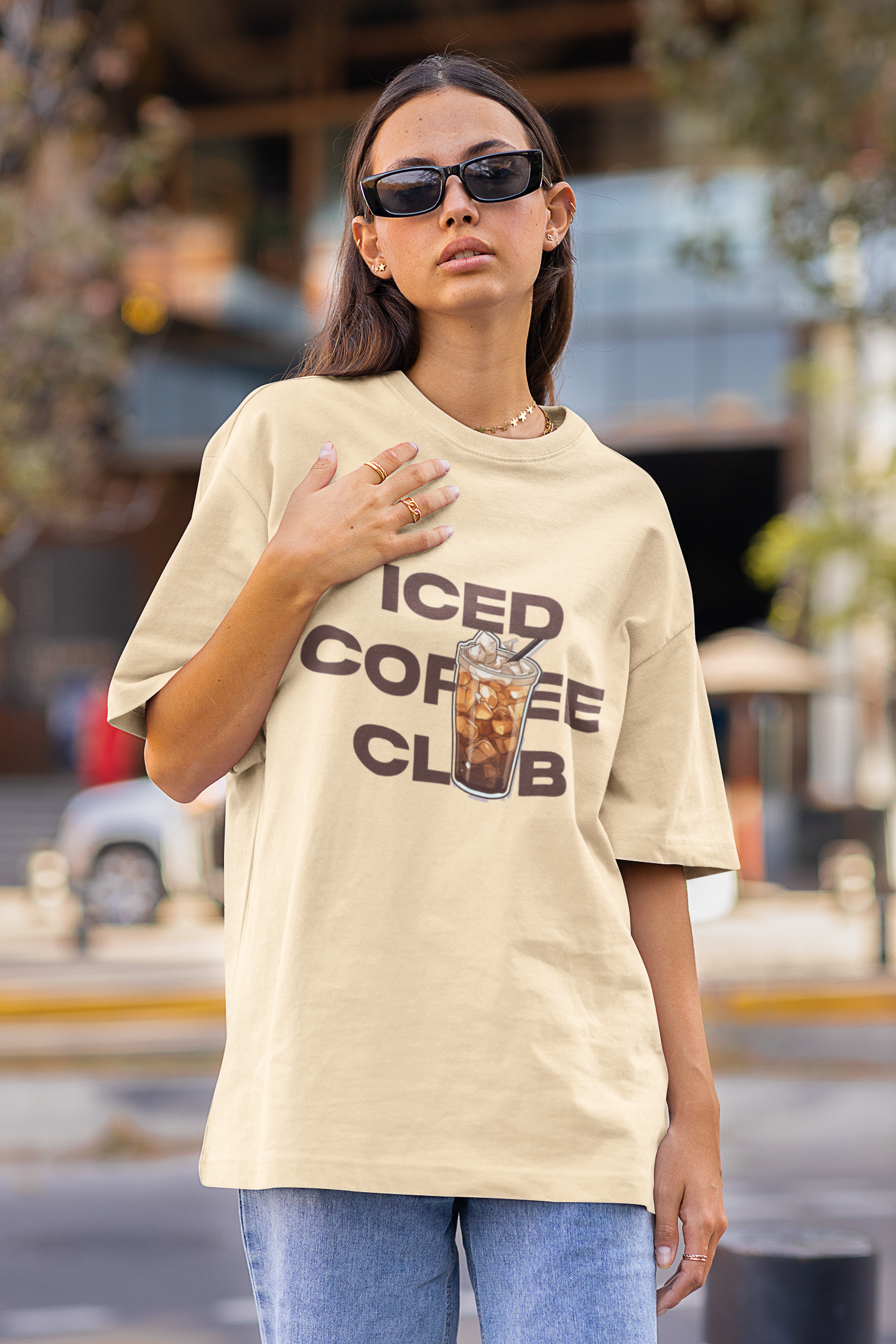 Trendy Women Tshirts | Cream Oversized Tshirts for Women | Pinterest Tshirts