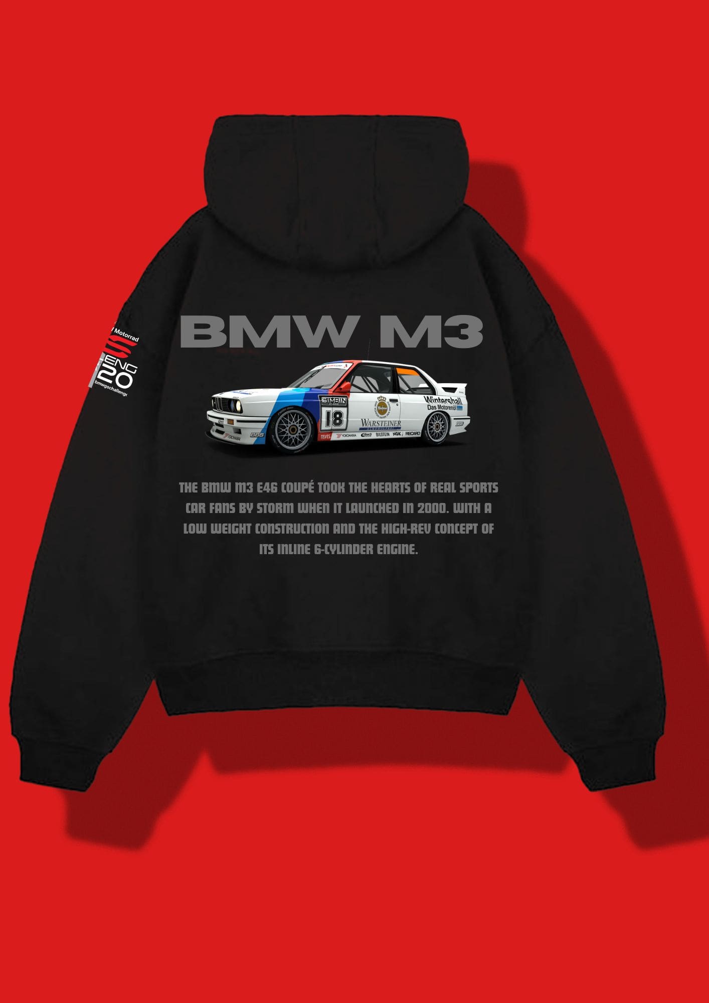 BMW M3 HOODIE | OVERSIZED HOODIES | CAR HOODIES