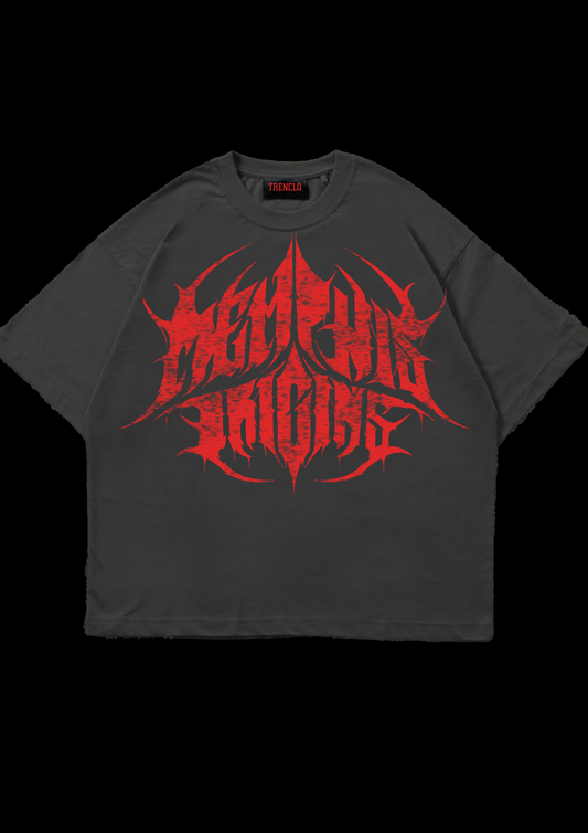 Devil Death Tshirt | Oversized Tshirt