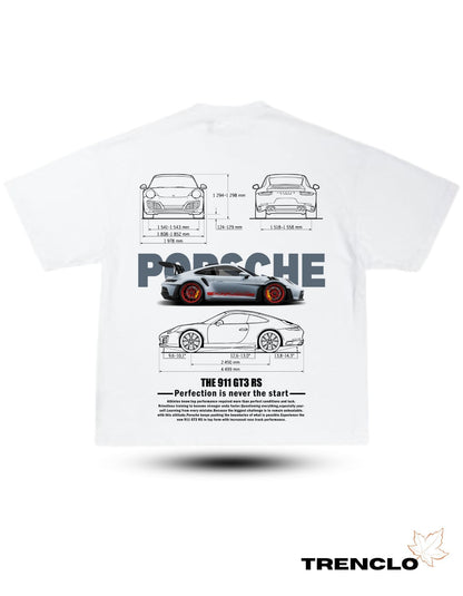 Porsche Tshirt | Oversized Tshirt | Porsche 911 GT3 RS