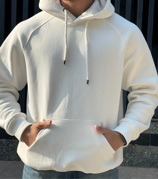 Oversized Off white Hoodie