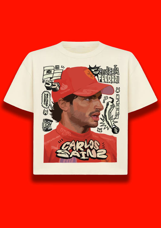 Carlos Sainz Oversized Tshirt | Unisex Tshirts