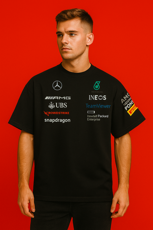 Mercedes f1 Tshirt | Formula One tshirts | Oversized unisex tshirts