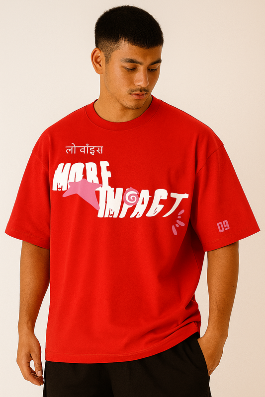 More impact Tshirt | Oversized Fit tshirts