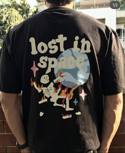 Lost In Space Tshirt | Oversized Tshirt | Aesthetic Tshirts | Trending Tshirts | Graphic Tshirts | Cute Tshirts | Trendy Tshirts