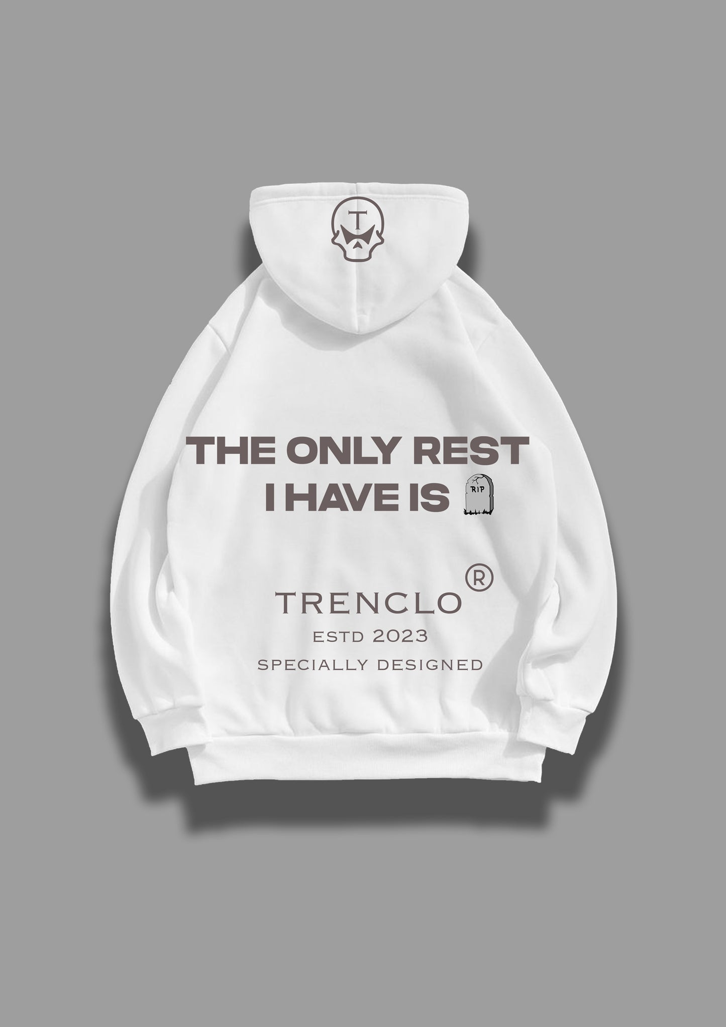 R.I.P | Men's Oversized Hoodies | Trending Hoodies | Quote Written Hoodies | Unisex Hoodies