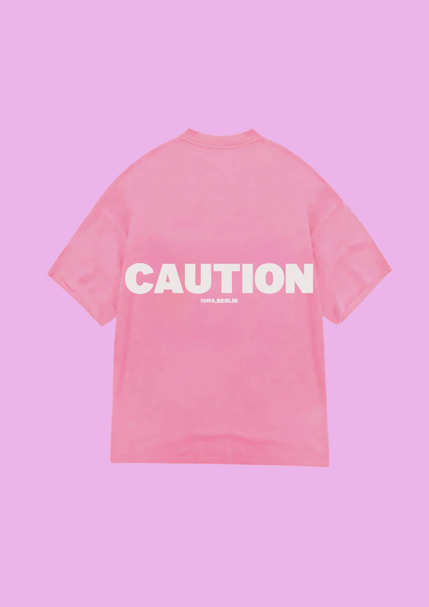 Caution Tshirt | Unisex Tshirt | Oversized Tshirt