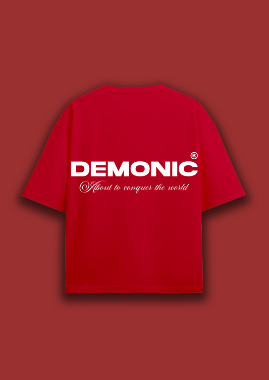 Demonic Tshirt | Oversized Gym Wear Tshirts | Unisex Tshirts