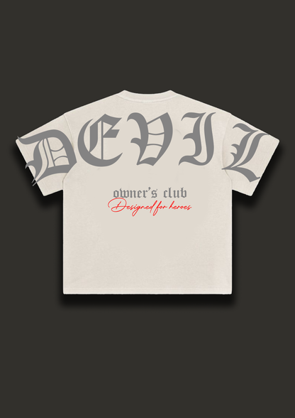 Devil Drop Shoulder Tshirts | Oversized Tshirts | Trending Unisex Tshirts