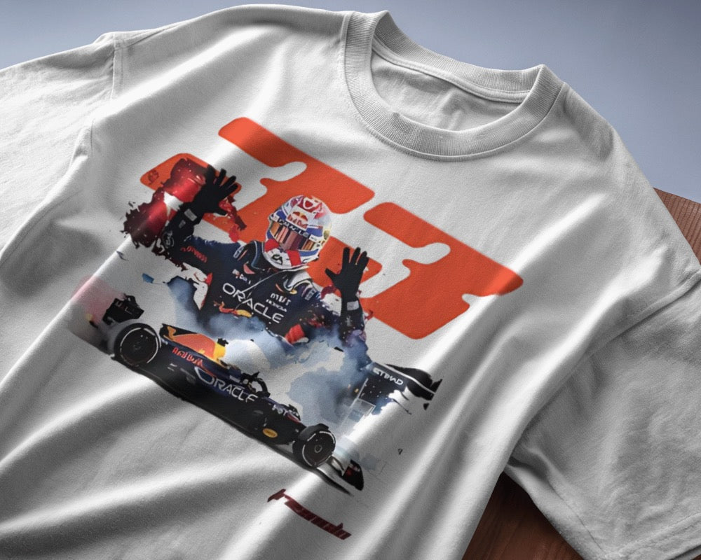 Formula 1 Tshirts | Max Emilian Verstappen T-shirt | Oversized Fit | Formula one Tshirts | F1 Racing Tshirts