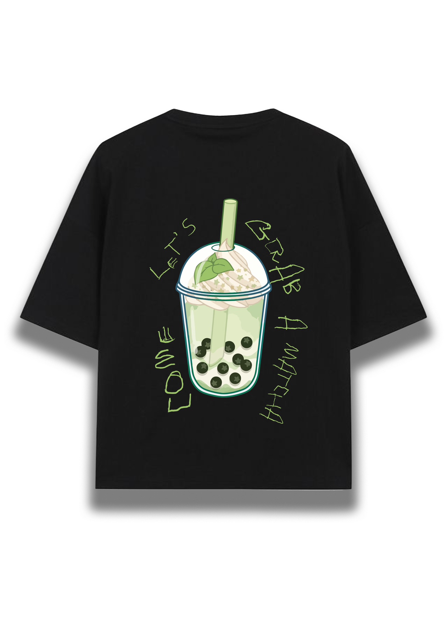Matcha Tshirt for women | Oversized Graphic Tee