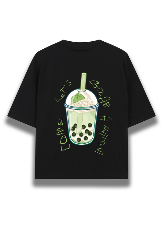 Matcha Tshirt for women | Oversized Graphic Tee