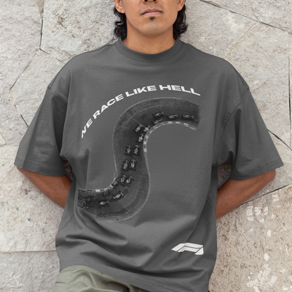Formula 1 Oversized Tshirts | Unisex f1 tshirts | F1 Tracks | Hot selling Tshirts