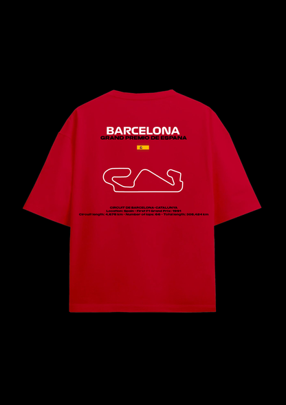 F1 RACE TRACK TSHIRT | F1 OVERSIZED TSHIRTS UNISEX